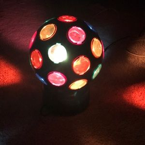 Colorful disco ball